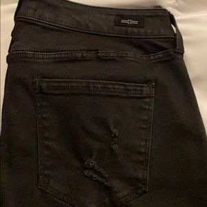 Liverpool Carbon Destruct Slim Boyfriend Jeans  Size 12